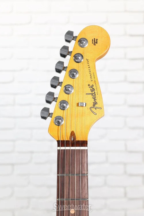 Fender American Ultra Luxe Vintage ’60s Stratocaster HSS Electric Guitar – Sea