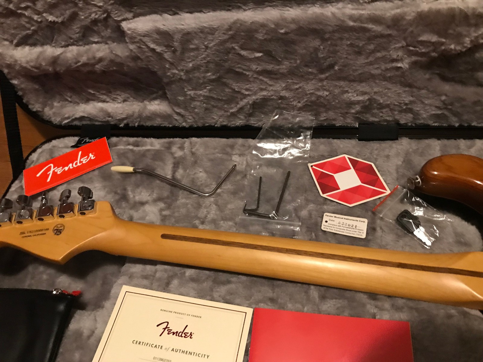 Fender American Professional II Stratocaster • Roasted Pine – Maple Neck • OHSC