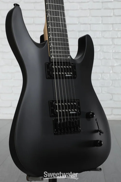 Jackson JS22-7 Dinky 7-string Electric Guitar – Satin Black
