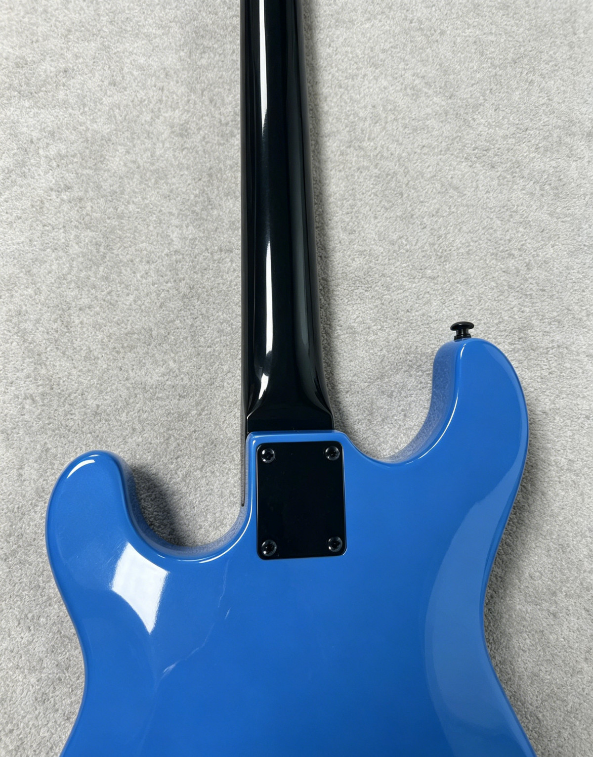 NEW Blue Graphic “Arm The Homeless” Style Electric Guitar HH Pickups Ship US