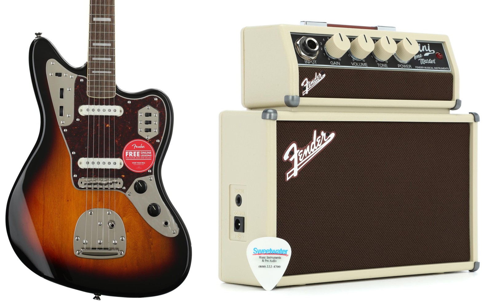 Squier 0374090500 + Fender 0234808000 Value Bundle