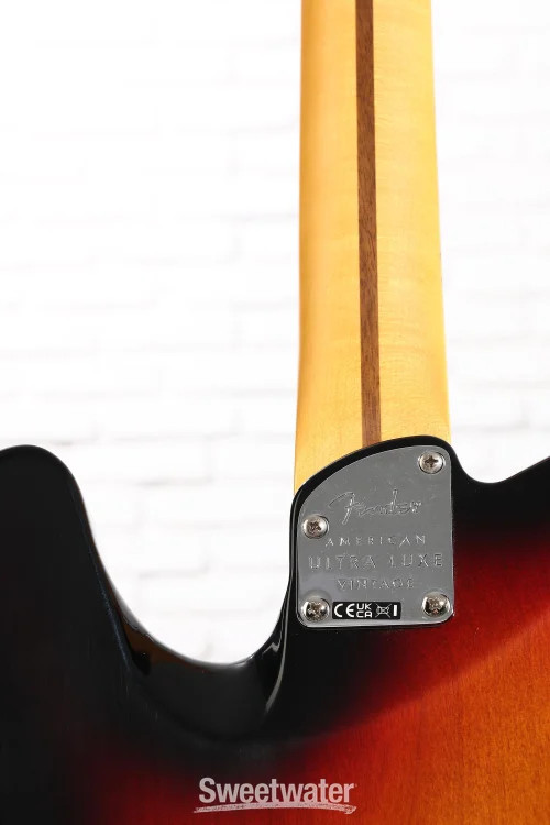 Fender American Ultra Luxe Vintage ’60s Telecaster Custom Electric Guitar –