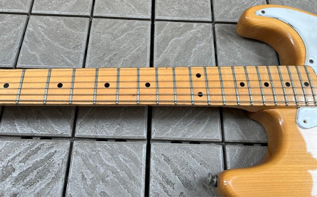 ARIA PRO II ST Type Electric Guitar SSH Large Head Ash Body Maple Neck