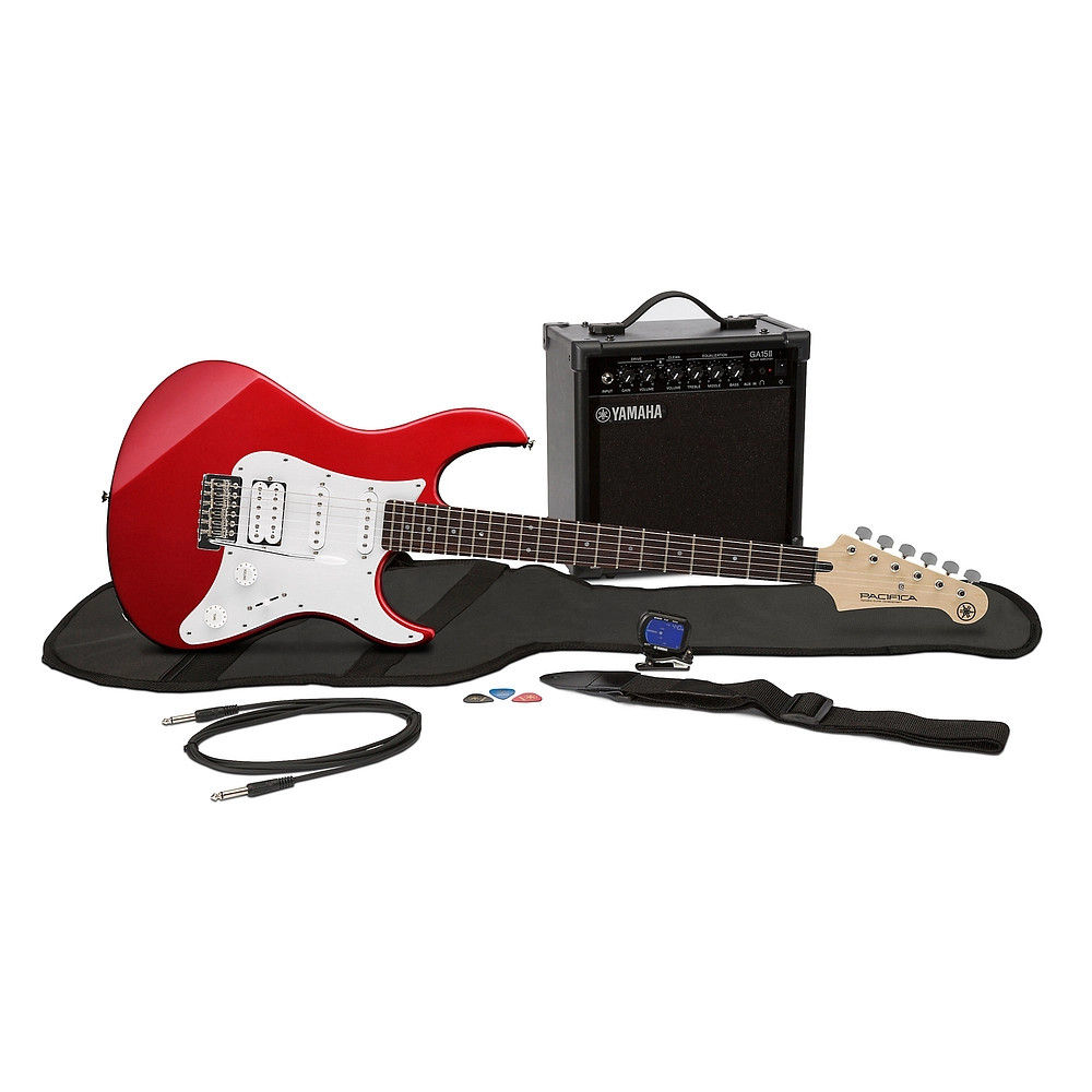 Yamaha GigMaker EG Electric Guitar Pack Metallic Red