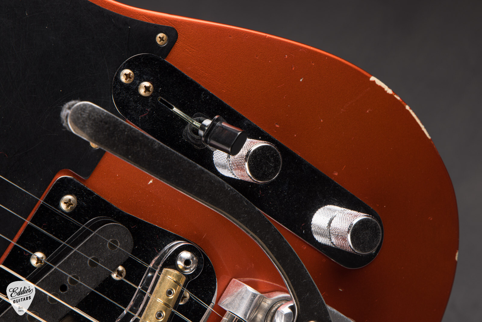 Fender Custom Shop 1960 Tele Custom Relic – Super Aged Candy Tangerine #CZ552385