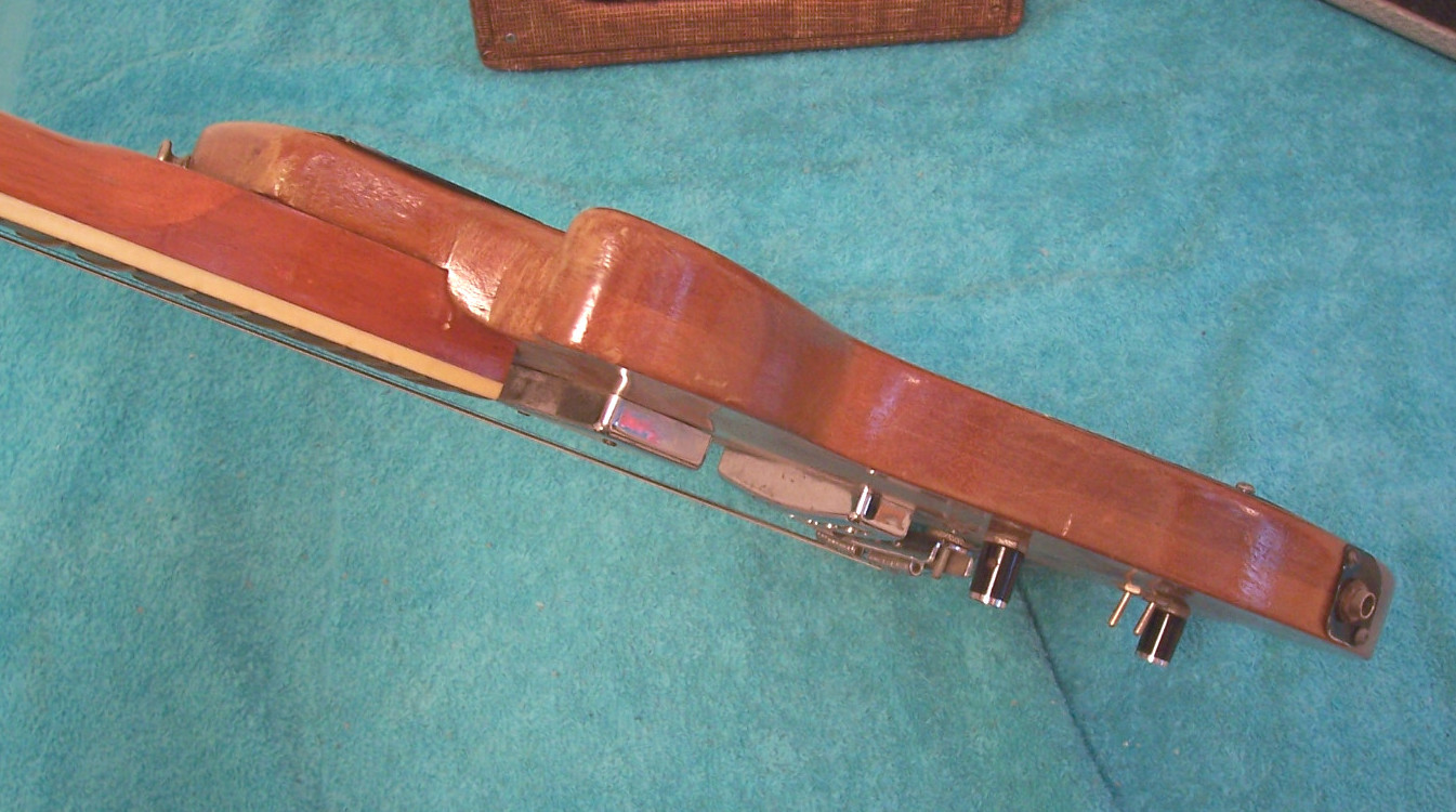 Custom made Homemade Mahogany LP Style electric guitar Silvertone bolt on neck