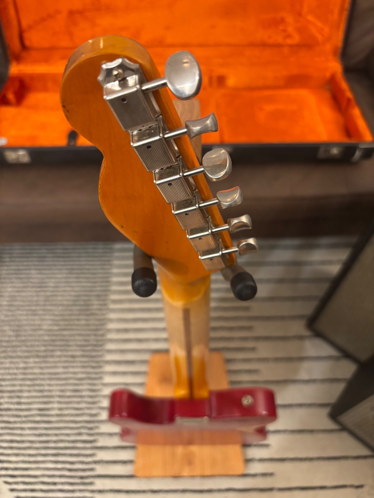 Fender Telecaster 1963 Rare Limited Run Trans Red Model Feather light at 7.4LB