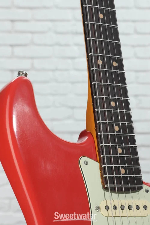 Fender American Ultra Luxe Vintage ’60s Stratocaster HSS Electric Guitar –