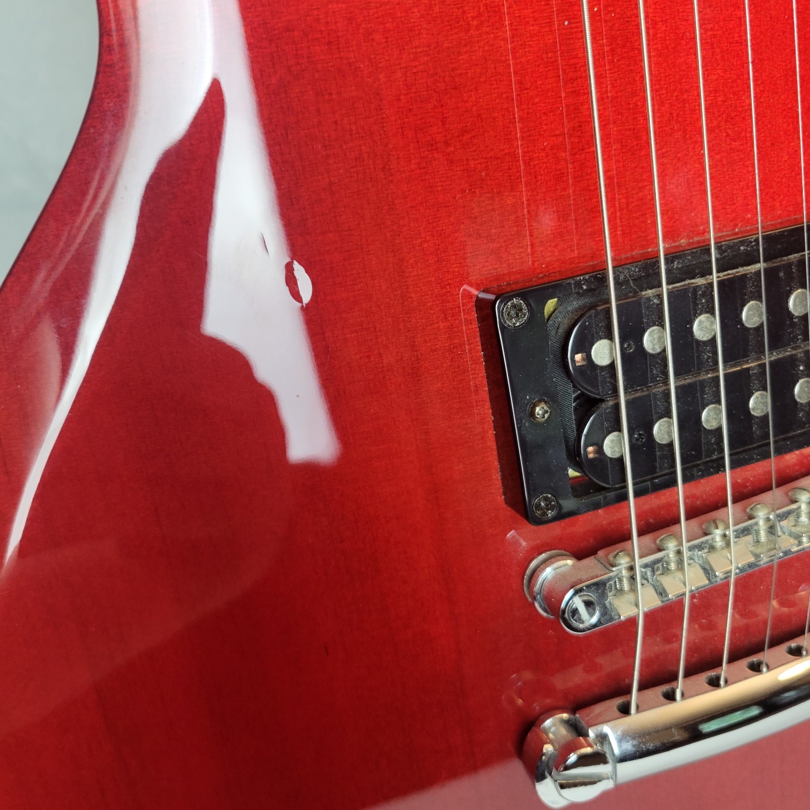 IBANEZ GIO GAX70 Electric Guitar Transparent Red W/ Case Tuner Starter Kit
