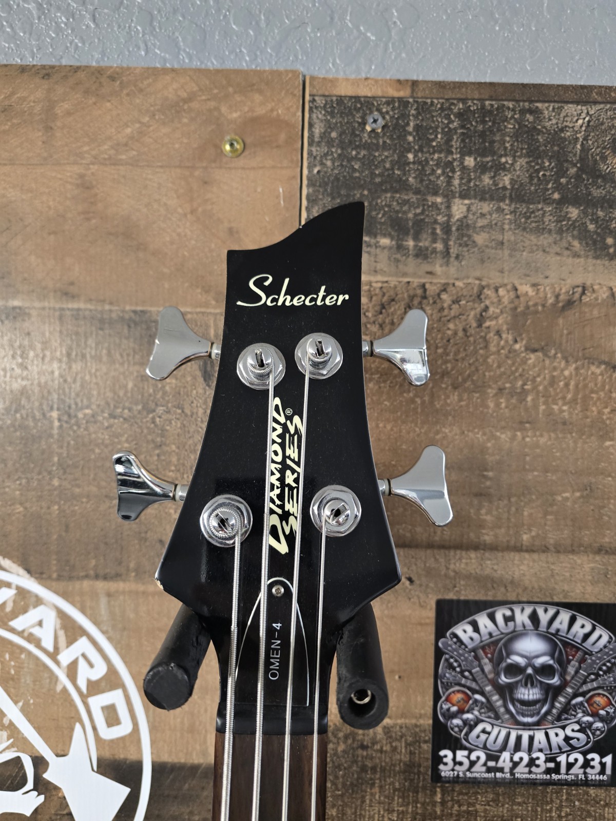 Schecter Diamond Series Omen 4 Electric Bass –