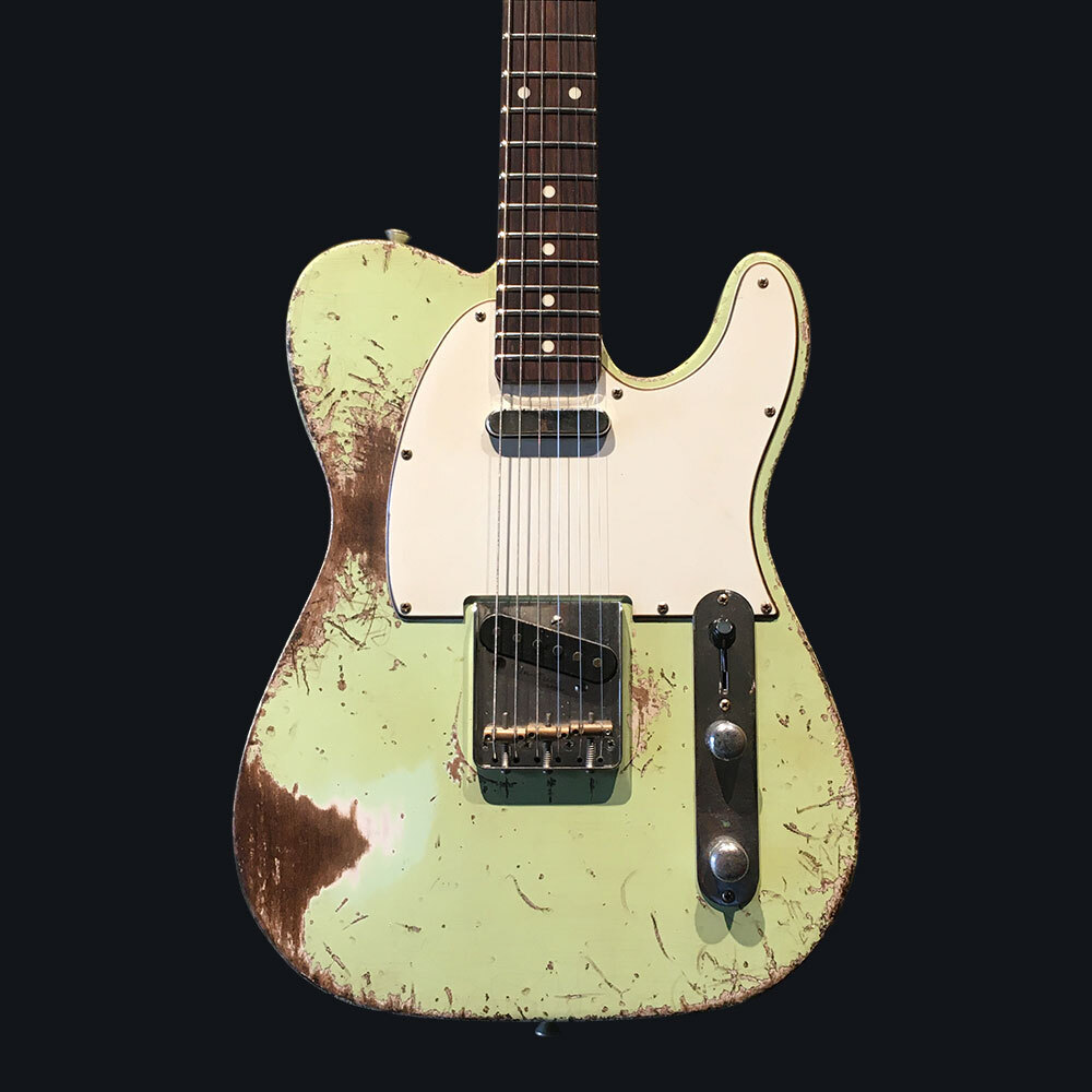 FRANCHIN Mars guitar Relic Aged 100% Nitro T-type Made in Italy *MADE TO ORDER