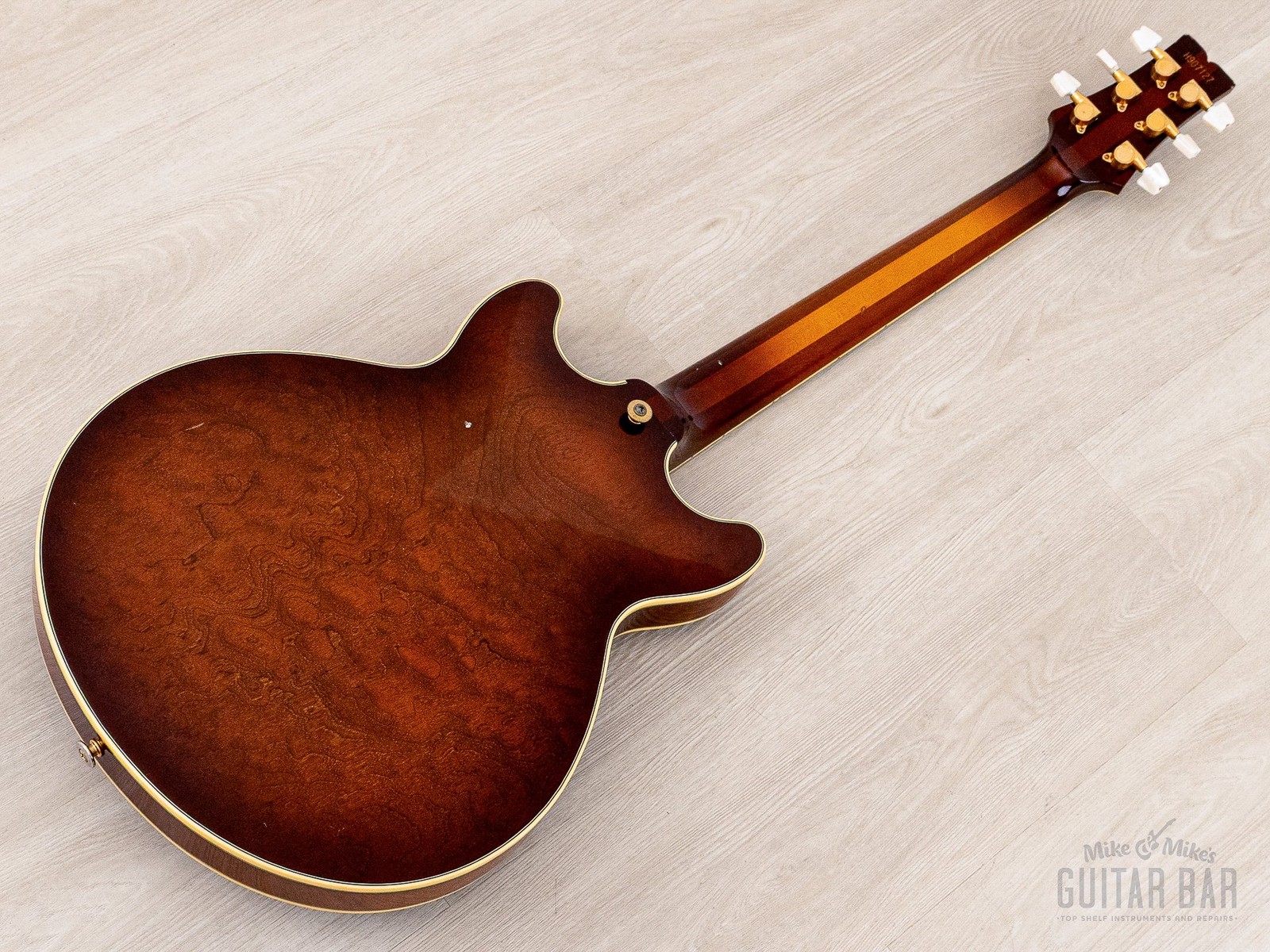 1990 Ibanez Artstar AM200 Burl Mahogany Vintage Semi-Hollow Guitar