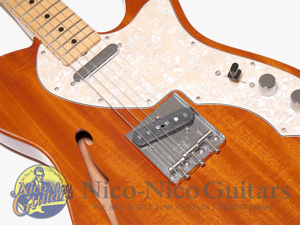 Fender Custom Shop 2020 Vintage Custom 1968 Telecaster Thinline Mahogany NOS Nat