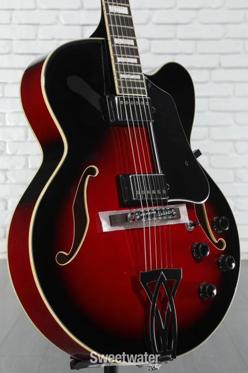 Ibanez Artcore AF75 Hollowbody Electric Guitar – Transparent Red Sunburst