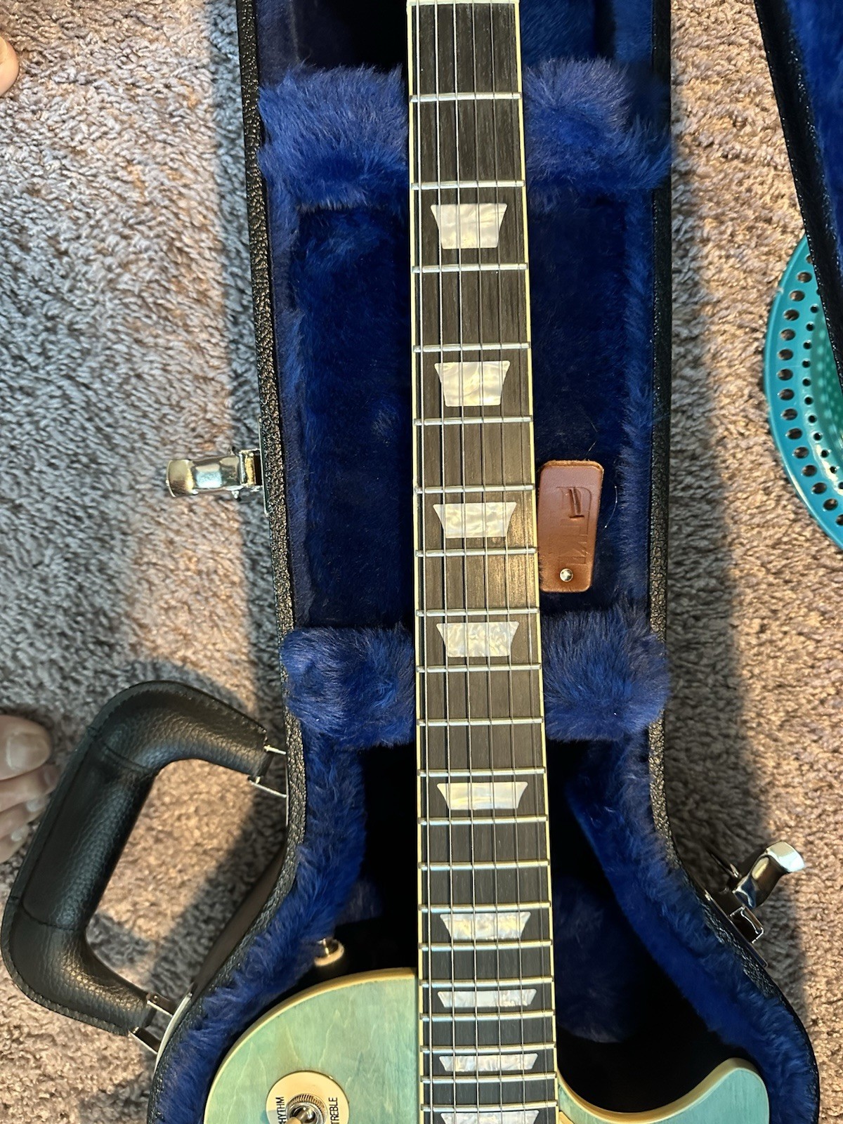 Epiphone Les Paul Pro II Pacific Blue / TKL Hard Shell Case
