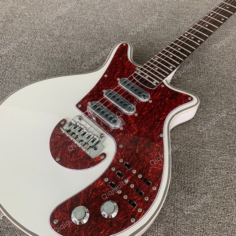 Unbranded Solid Body Electric Guitar Gloss Finish Rounded Fret C Neck In Stock
