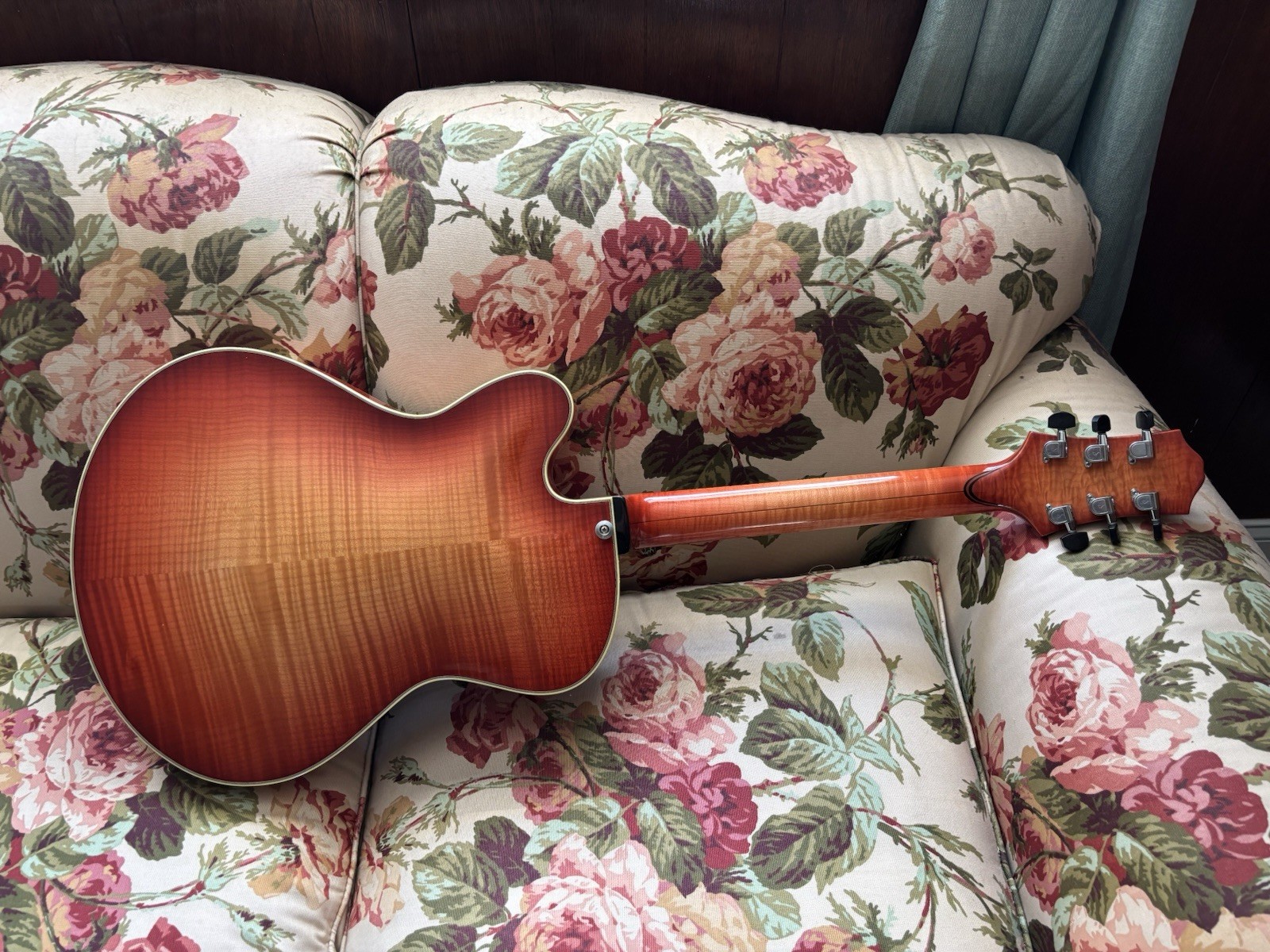 1997 Ribbecke Monterey Custom Archtop Guitar Sunburst