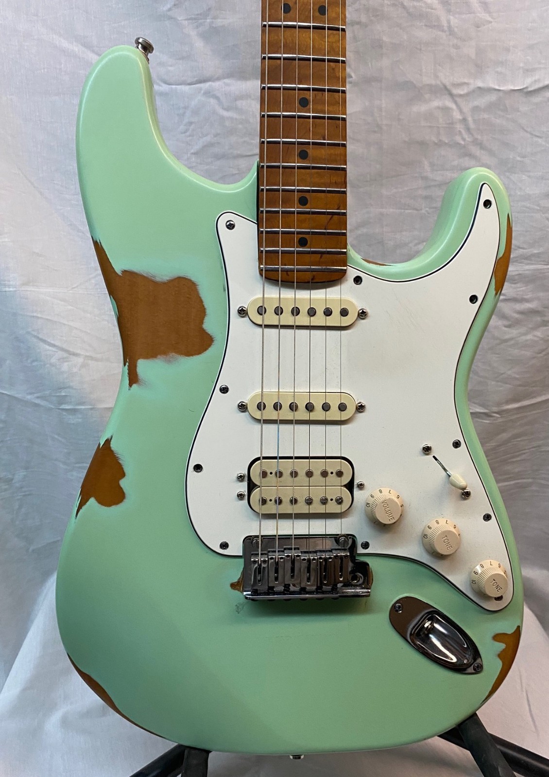 Choice Parts Guitars “Grinch” Custom S Style
