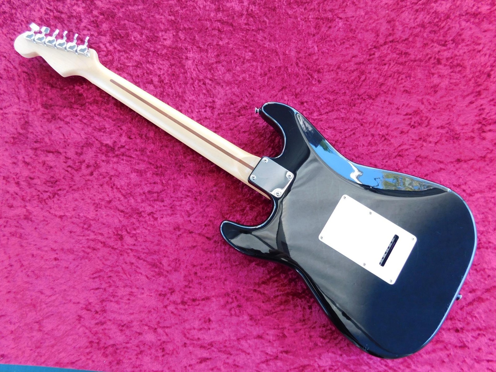Korean Made Squier Bullet Stratocaster,Black,SSS, Maple Neck, All Original, Nice