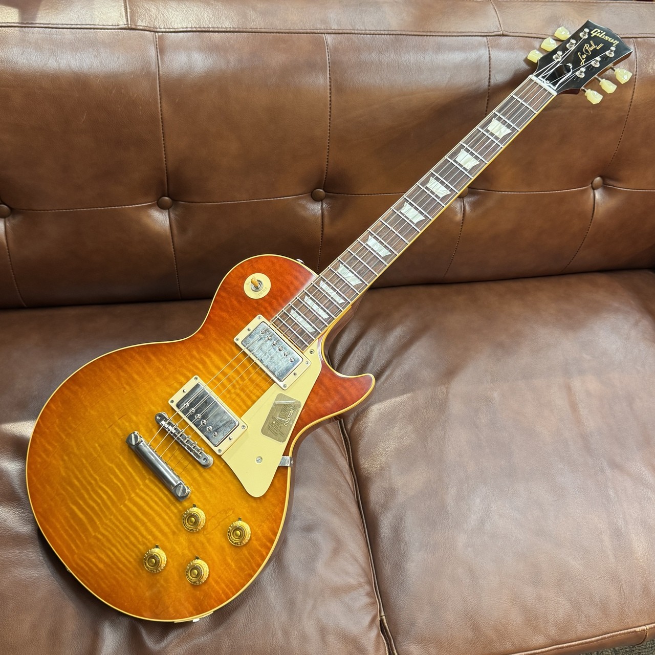 Gibson Custom Shop Historic Select 1959 Les Paul Reissue New Orange Sunset Fade