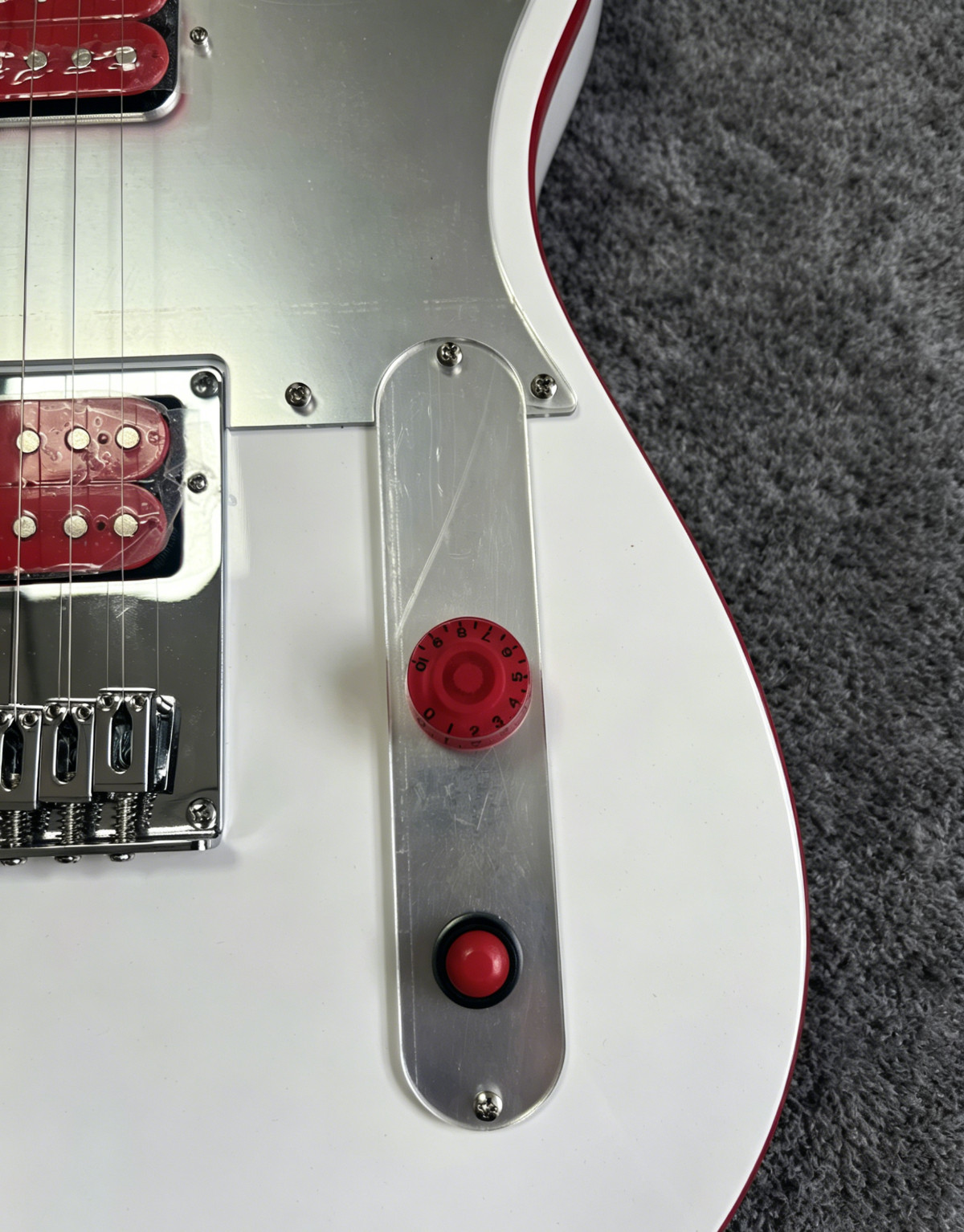 Ship US John 5 Ghost TL – Arctic White Limited Edition Signature Electric guita