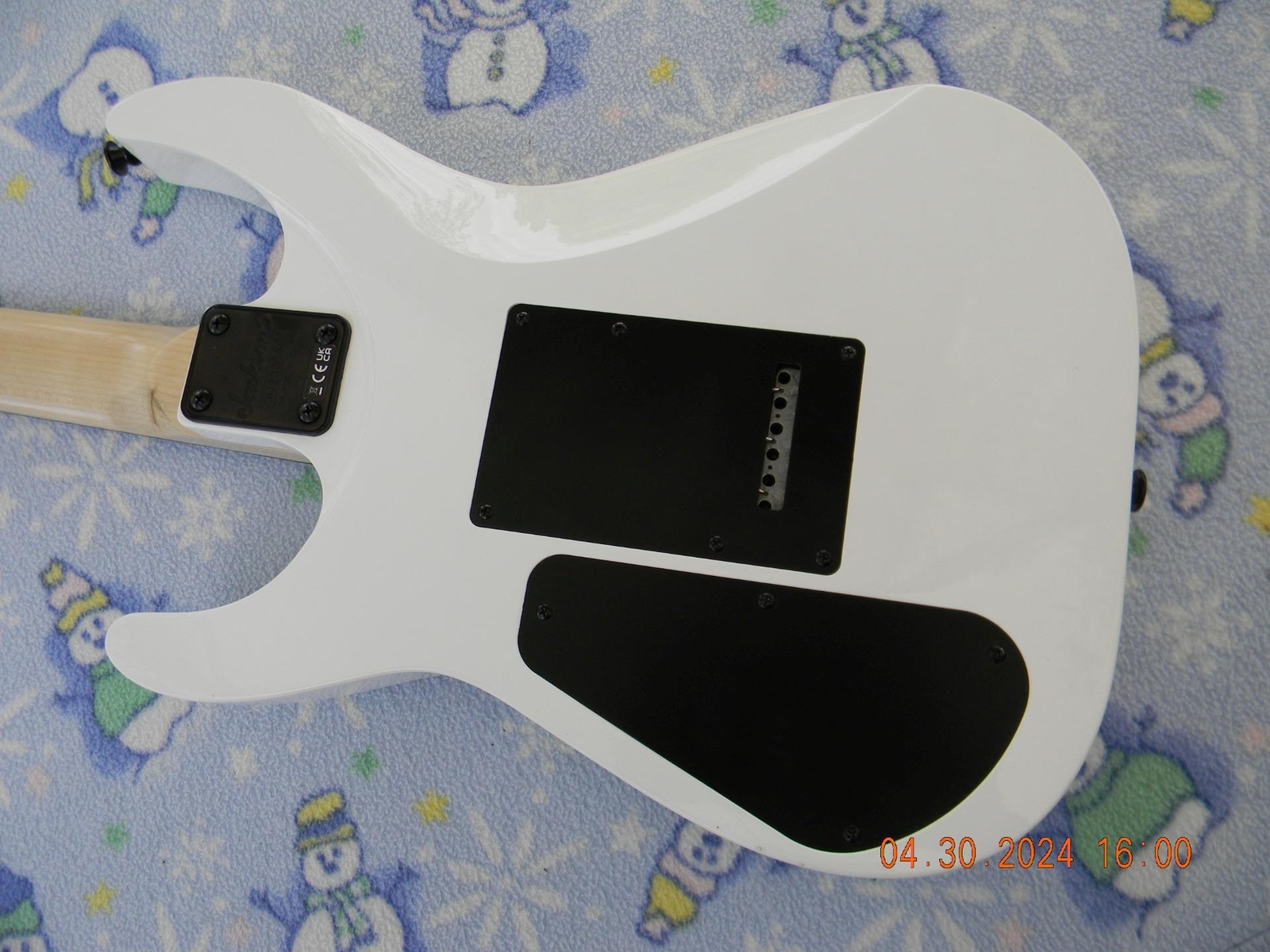 Jackson JS12,Hot Black/White Zebra Humbuckers,Coil Splitting, Black Hardware