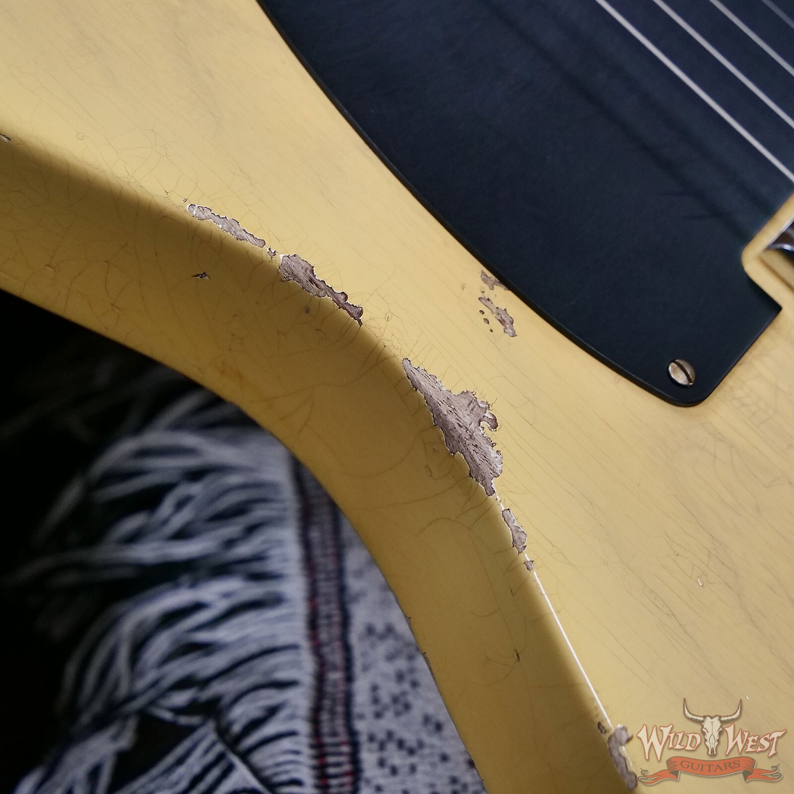 Fender Custom Shop 1951 Nocaster Ash Body Relic Faded Nocaster Blonde 6.75 lbs