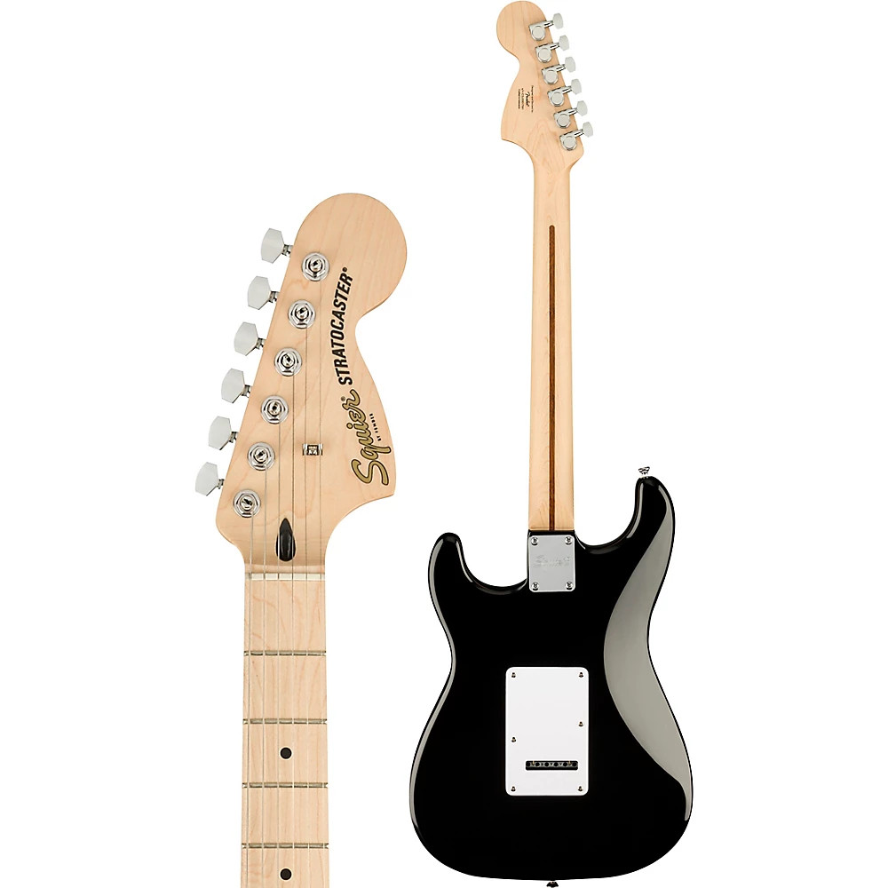 Squier Affinity Series Stratocaster Maple Fingerboard Electric Guitar Black