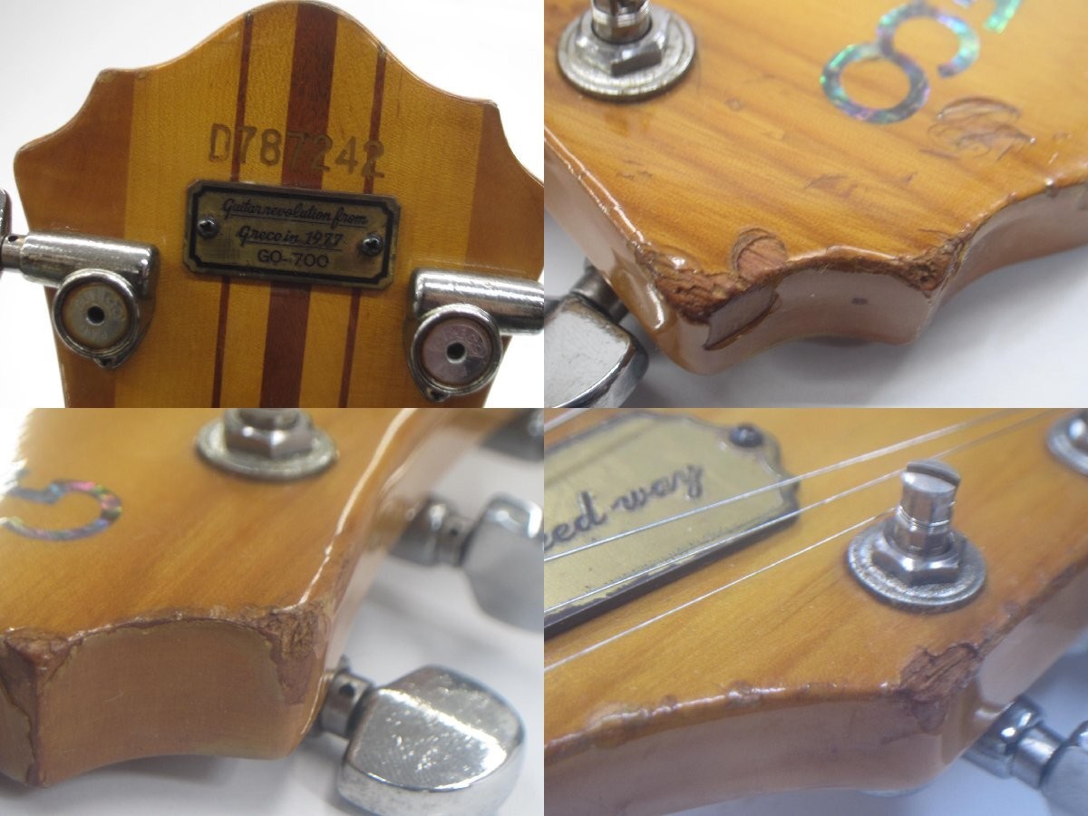 Greco Electric Guitar GO900 Vintage 1970s Through Neck PU 3D MIJ Natural