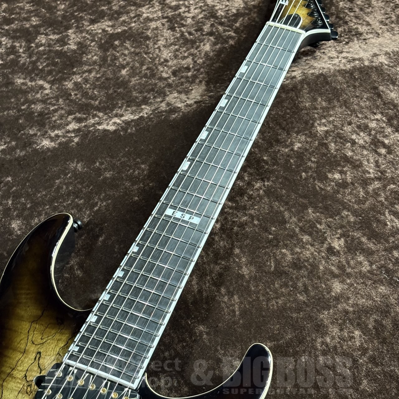 E-II M-II 7NT HS SM Dark Brown Natural Burst #GGda8