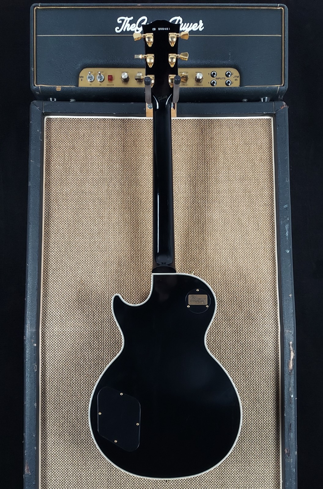 Gibson Custom Shop Les Paul Custom 2012 Iconic Guitar! (399)