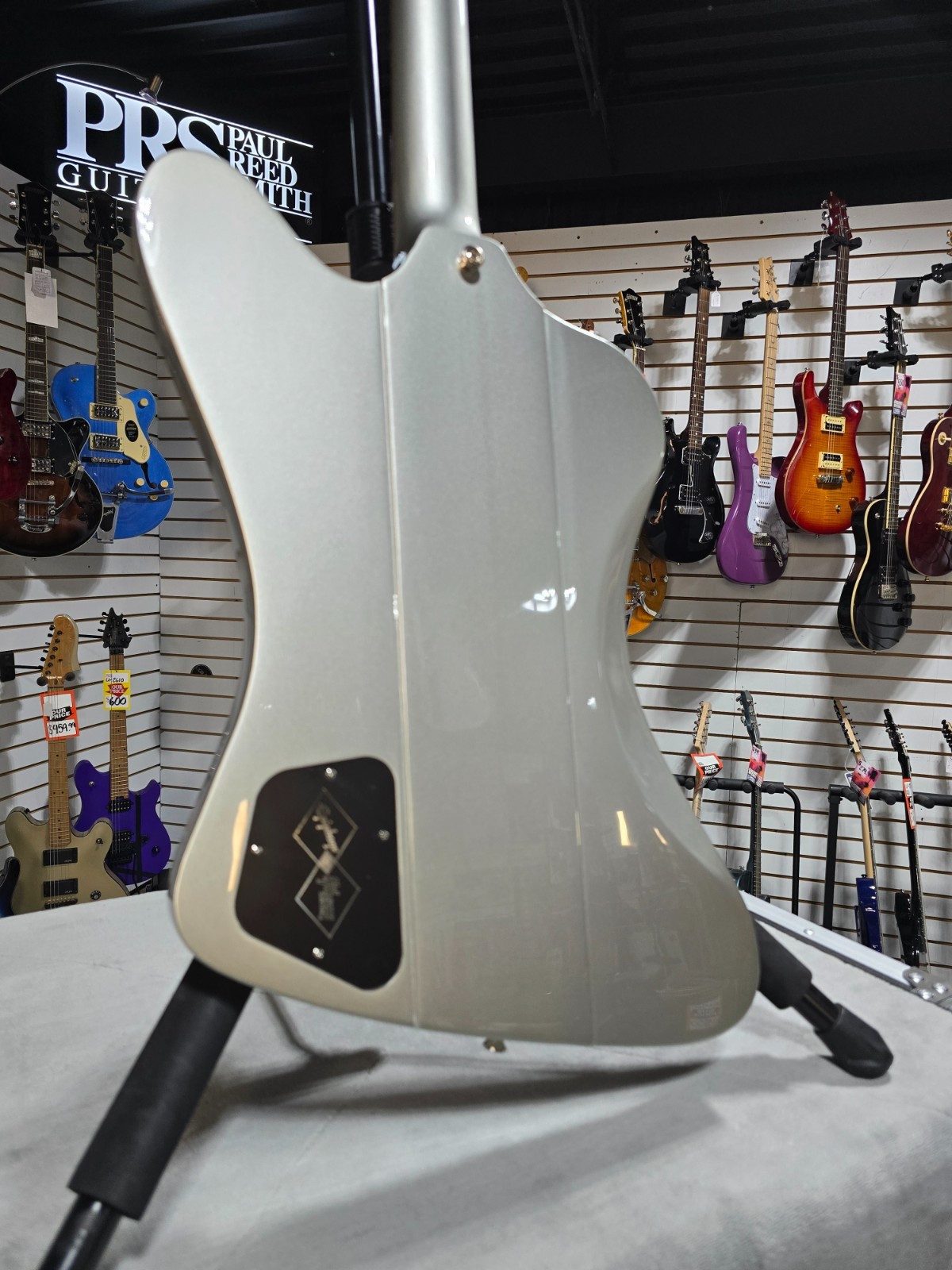 Epiphone 1963 Firebird I – Silver Mist W/ OHSC & PLEK*D #154