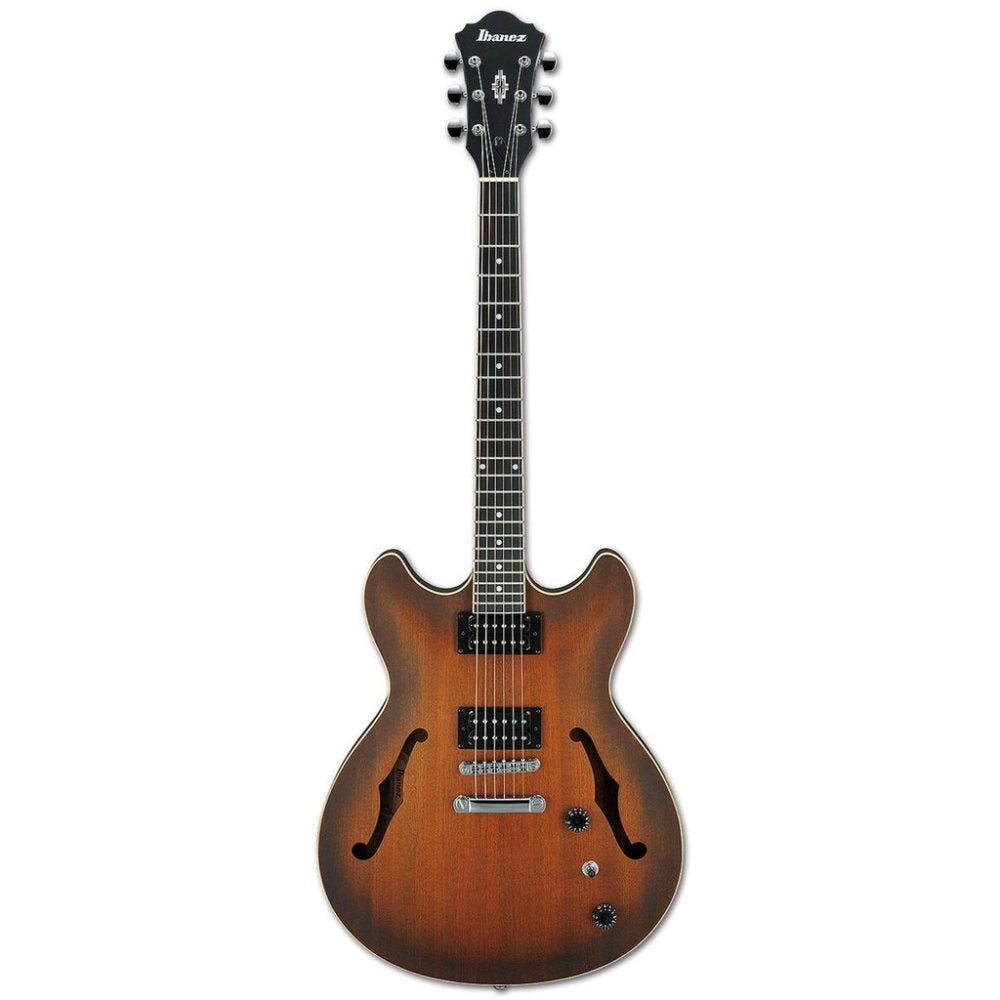 Ibanez AS53 Artcore Series Semi-Hollow Body Electric Guitar – Tobacco Flat