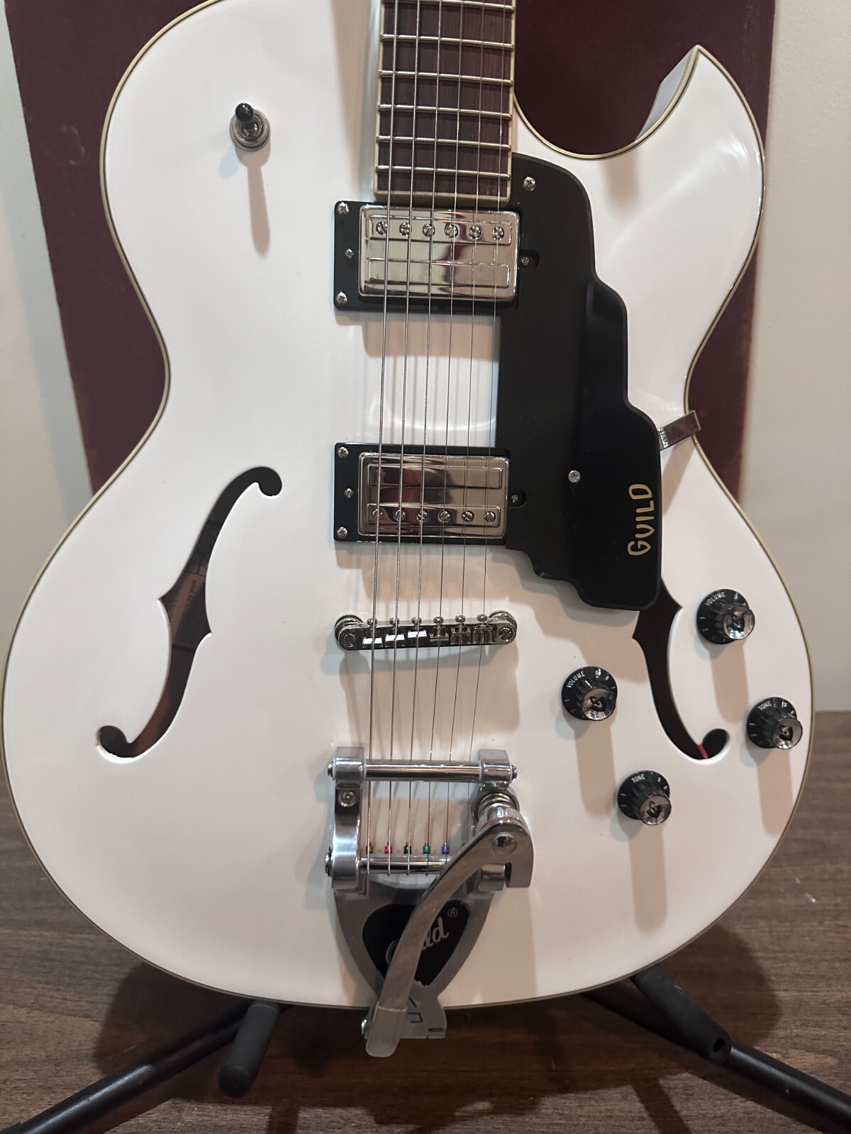 Guild Starfire I SC w/Guild Vibrato Tailpiece Electric Guitar Snowcrest White