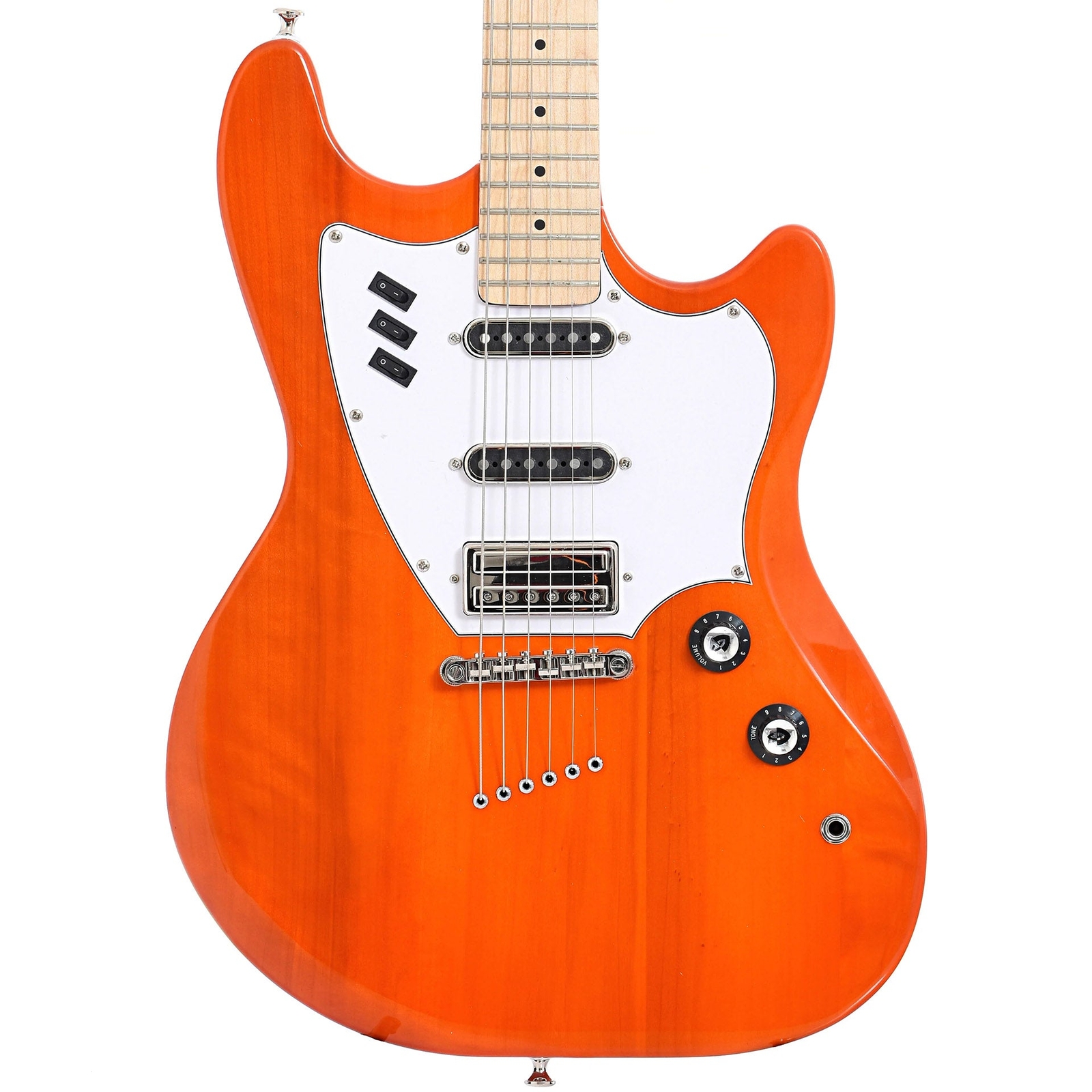 Guild Surfliner Newark St. Electric Guitar, Sunset Orange