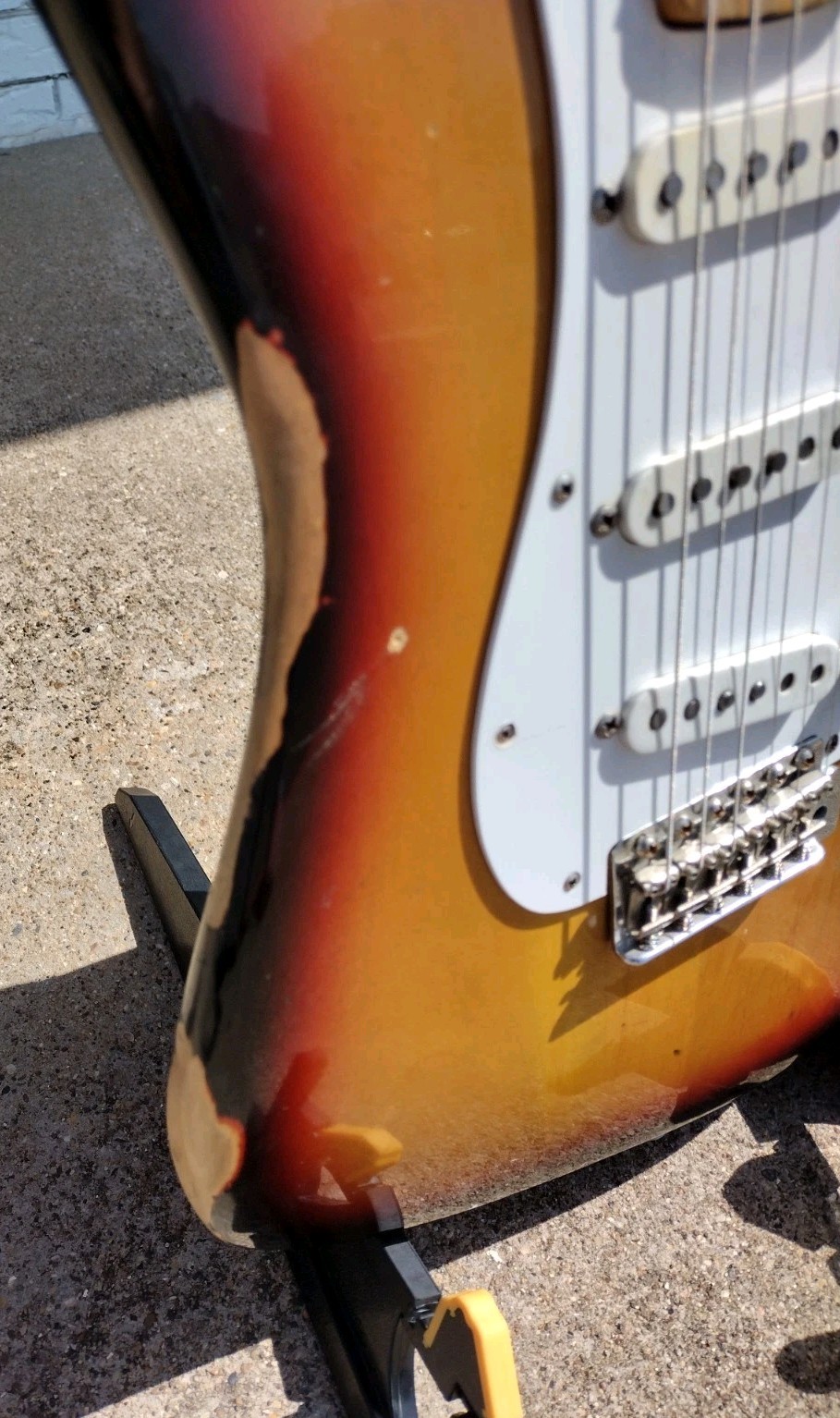 Vintage 1958 Fender Stratocaster w/HSC! -LL