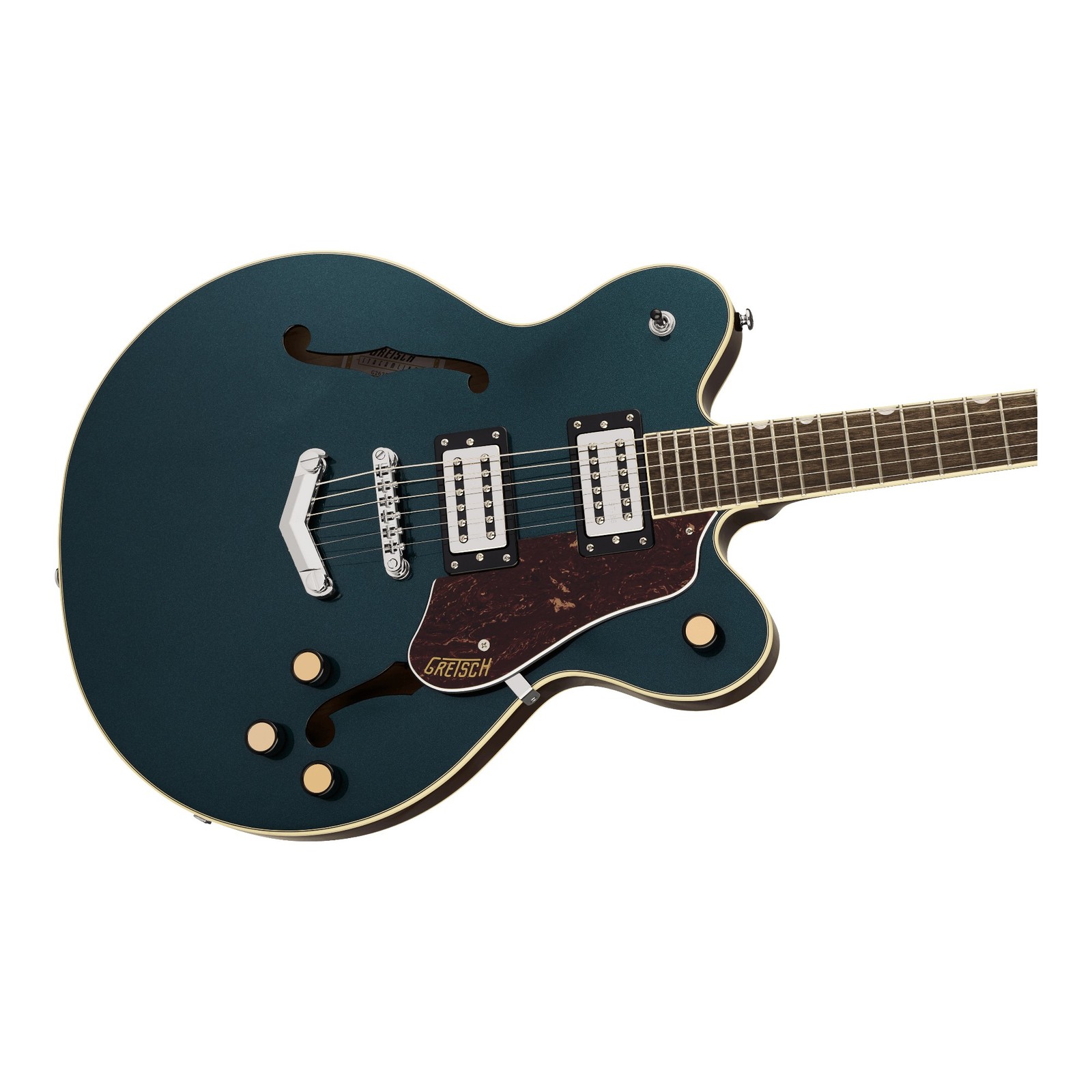Gretsch G2622 Streamliner V-Stoptail BroadTron BT-3S, Midnight Sapphire