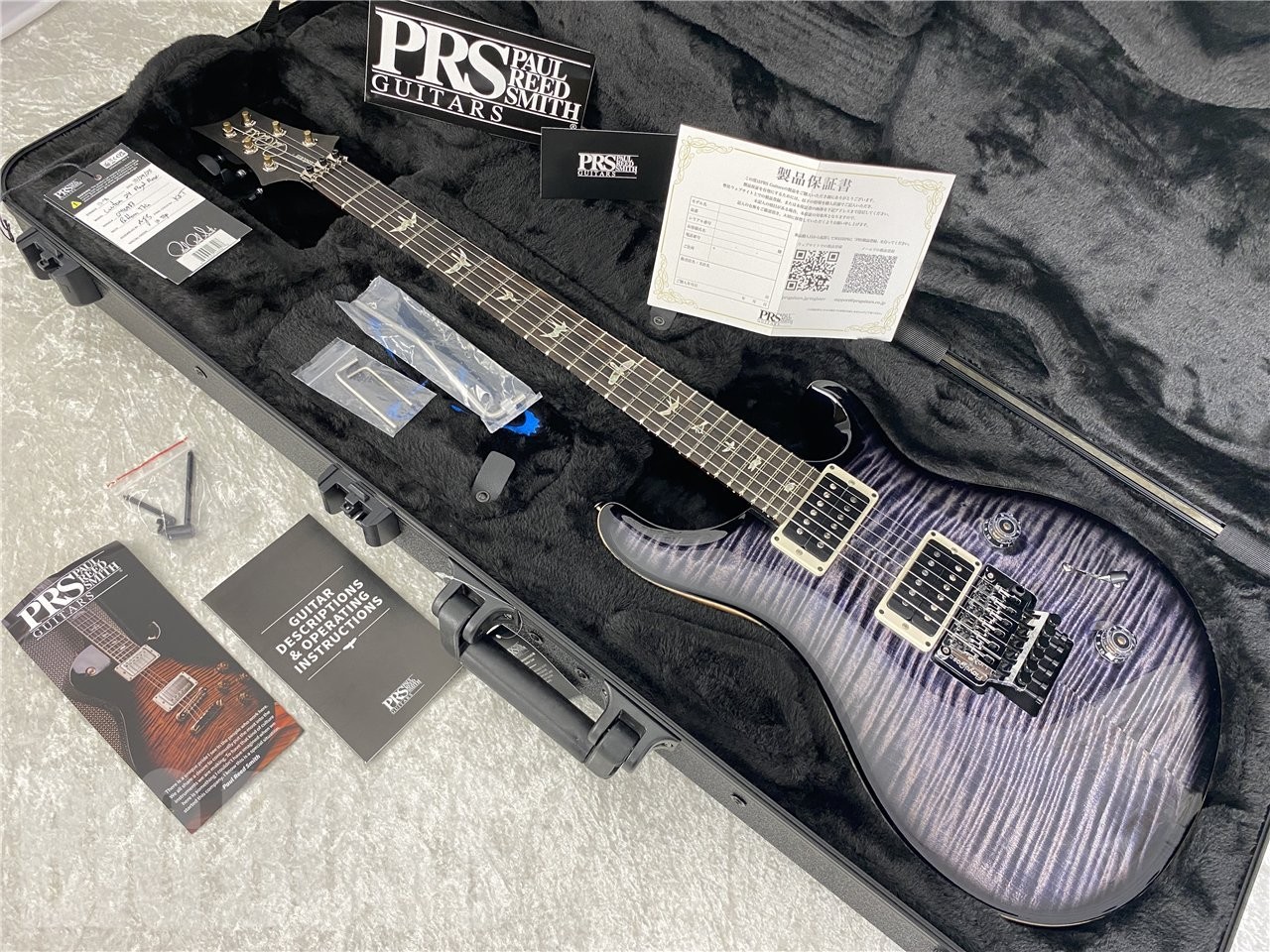 Paul Reed Smith PRS CUSTOM 24 Floyd 10Top Purple Mist (2025 model)