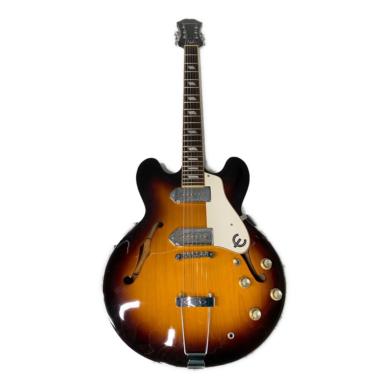 Epiphone Casino VS Vintage Sunburst Semi-Hollow Guitar w/Hard Case from Japan