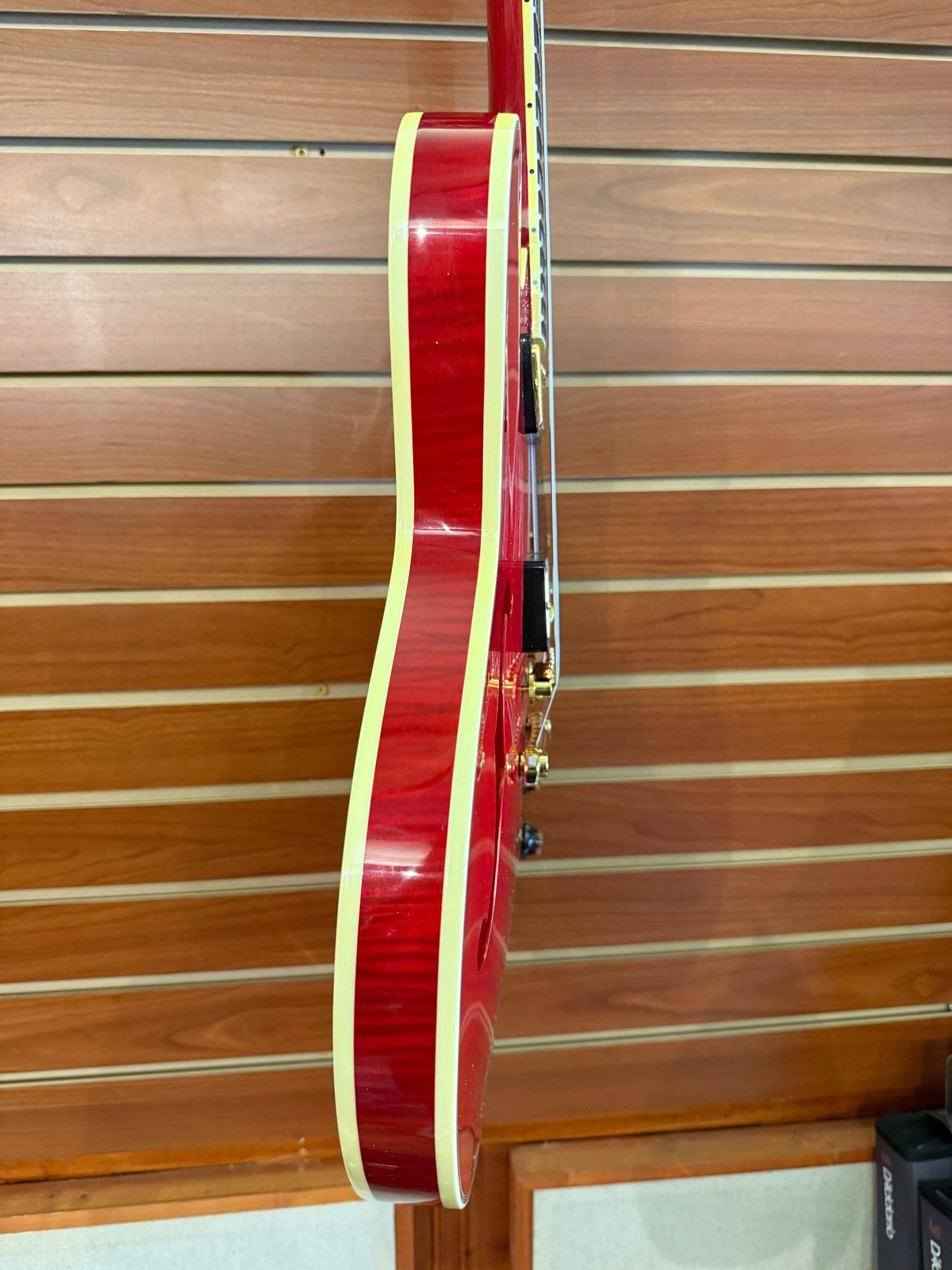 Heritage Custom Shop Core Collection H-555 Electric Guitar, Translucent Cherry