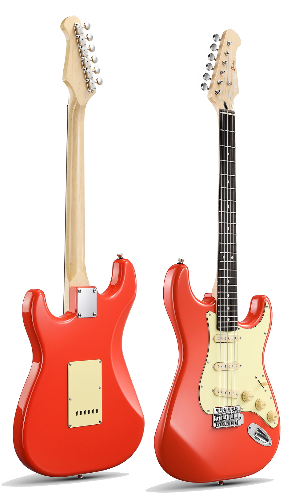 Donner DST-600 Professional Electric Guitar Tremolo Bridge SSS Pickup + Gig Bag