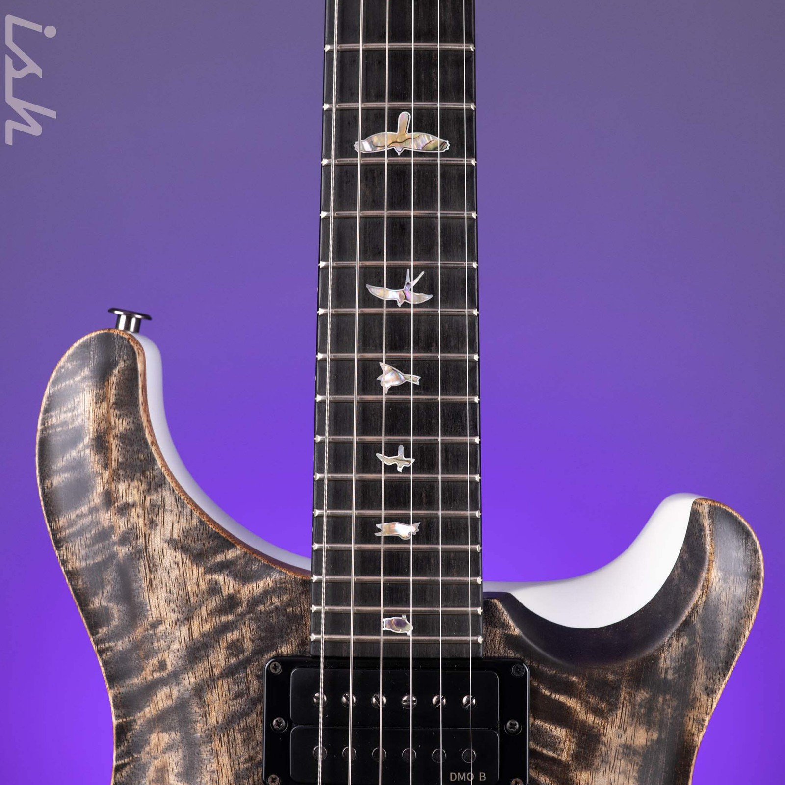 2025 PRS Custom 24 40th Anniversary Satin LTD Pearl Back
