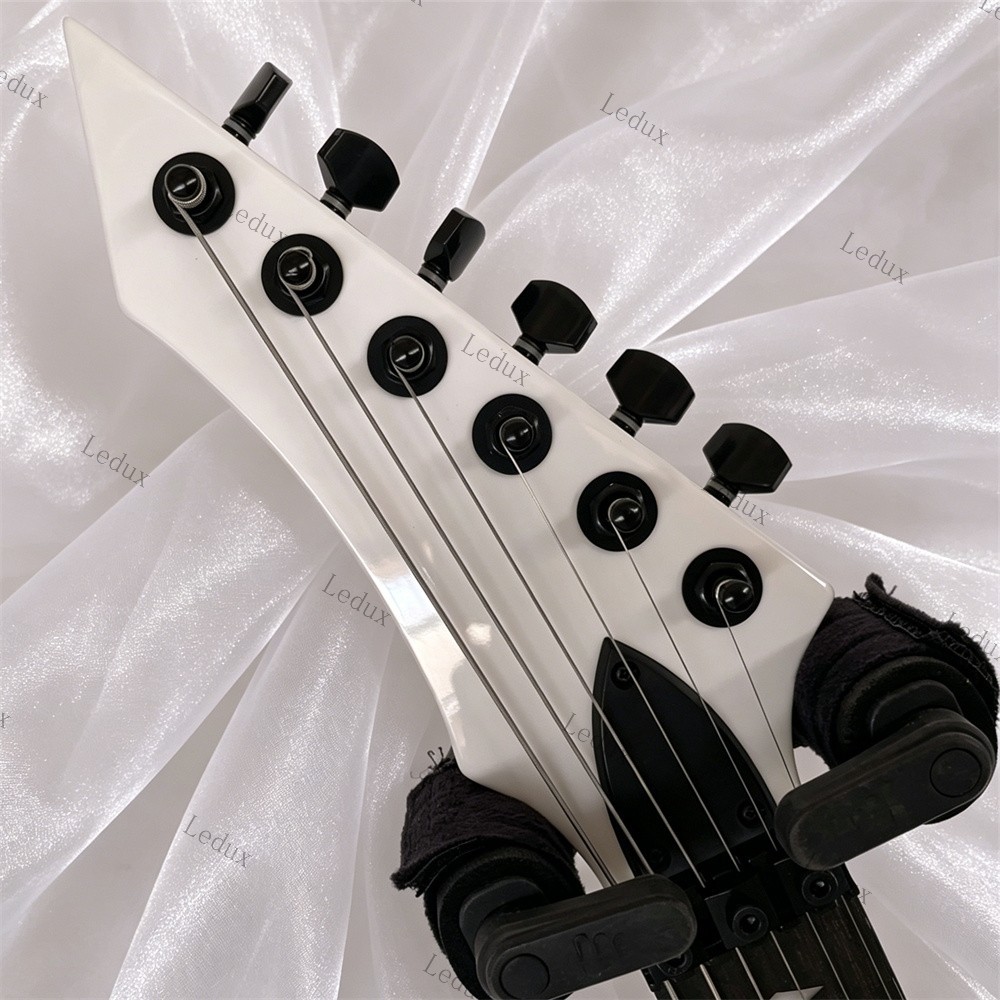 Warlock Extreme Solid Electric Guitar FR Bridge Stainless Rounded Fret Edge