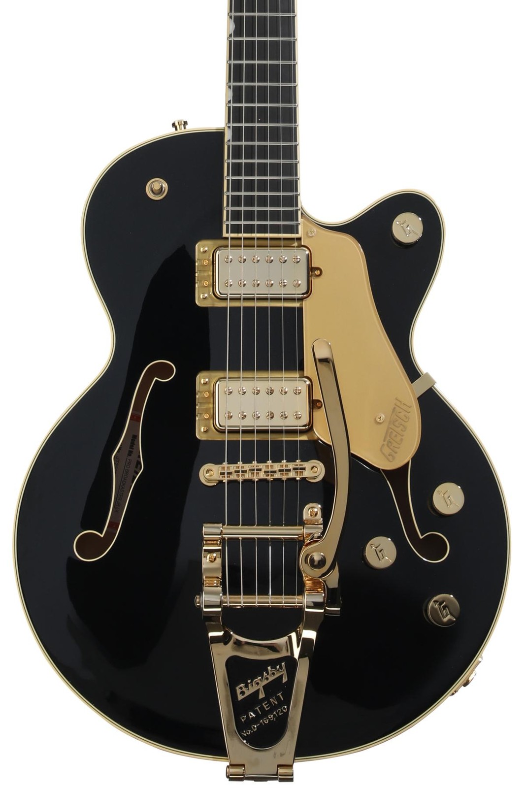 Gretsch Pro Broadkaster Jr. LX Semi-hollow Electric Guitar – Midnight Sapphire
