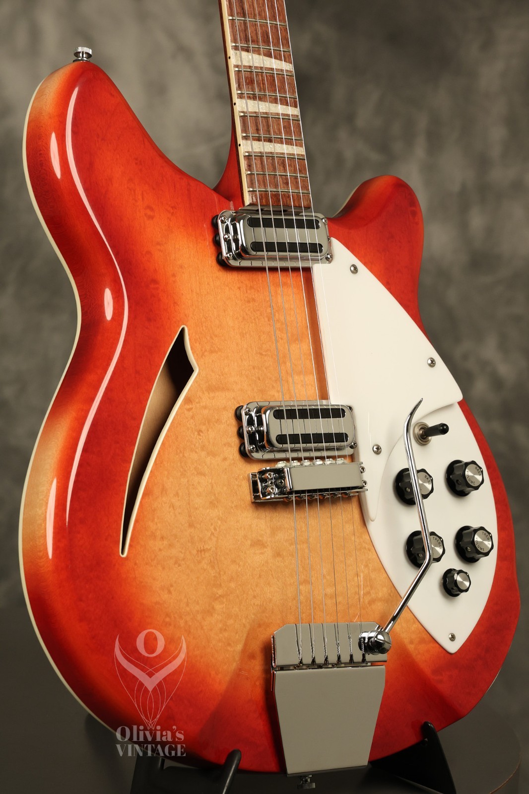 Rickenbacker set from their museum 1960s/80s w/ sequential serial #s 370 365 375
