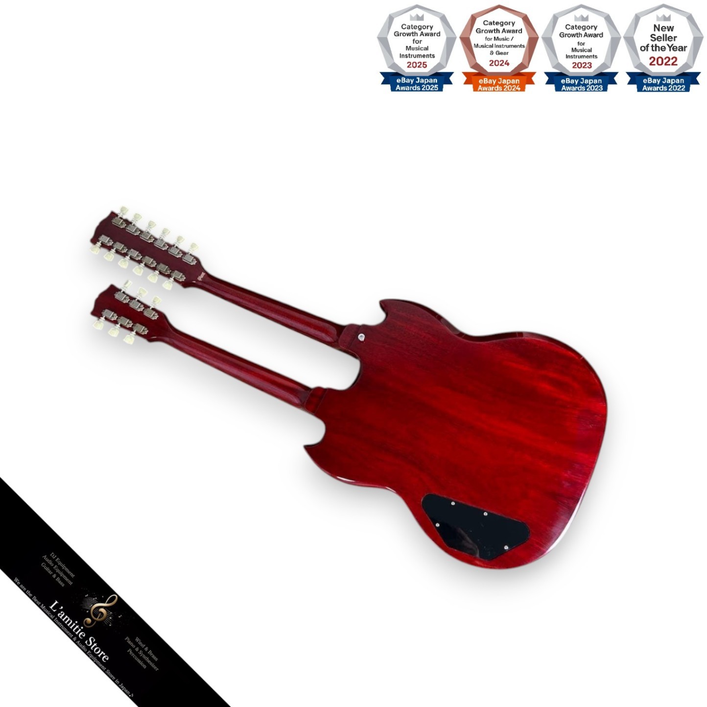 Gibson Custom Shop EDS1275 Double Neck Jimmy Page 2017 Limited Edition
