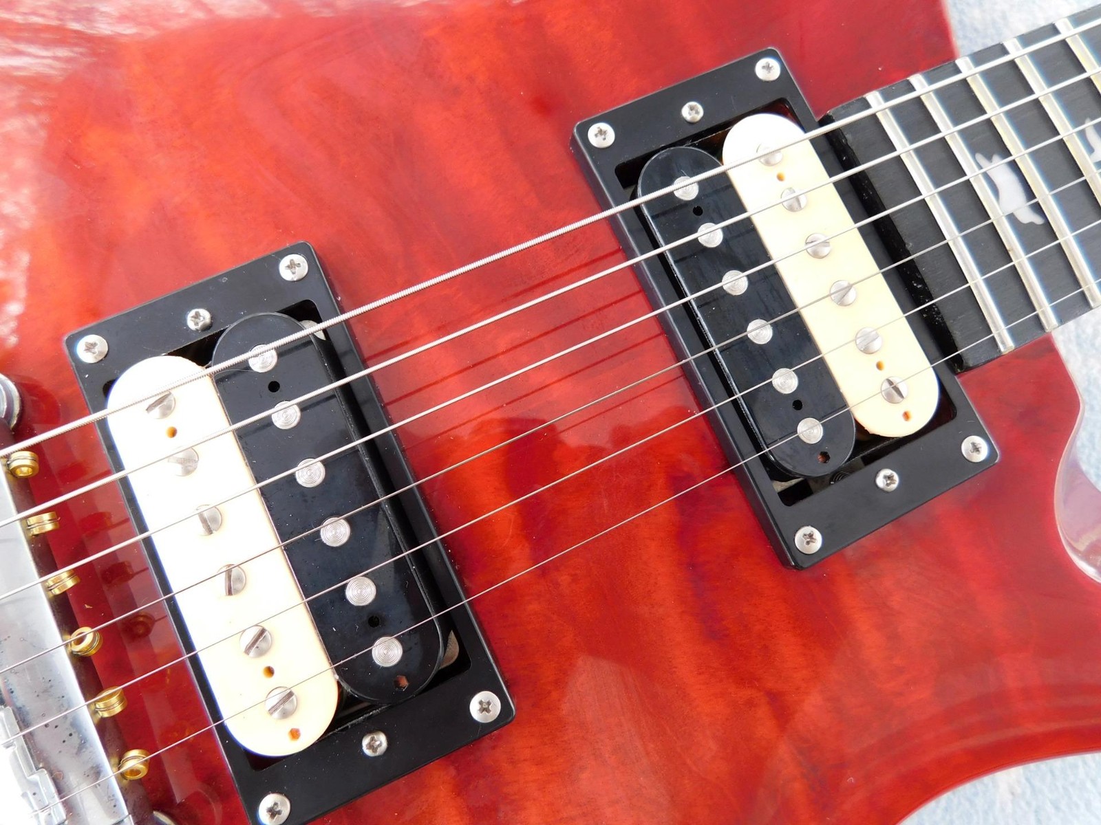 Kaysen Set Neck PRS ,Hot Zebra Humbuckers,Coil Spitting, Capacitor Upgrade, Cool