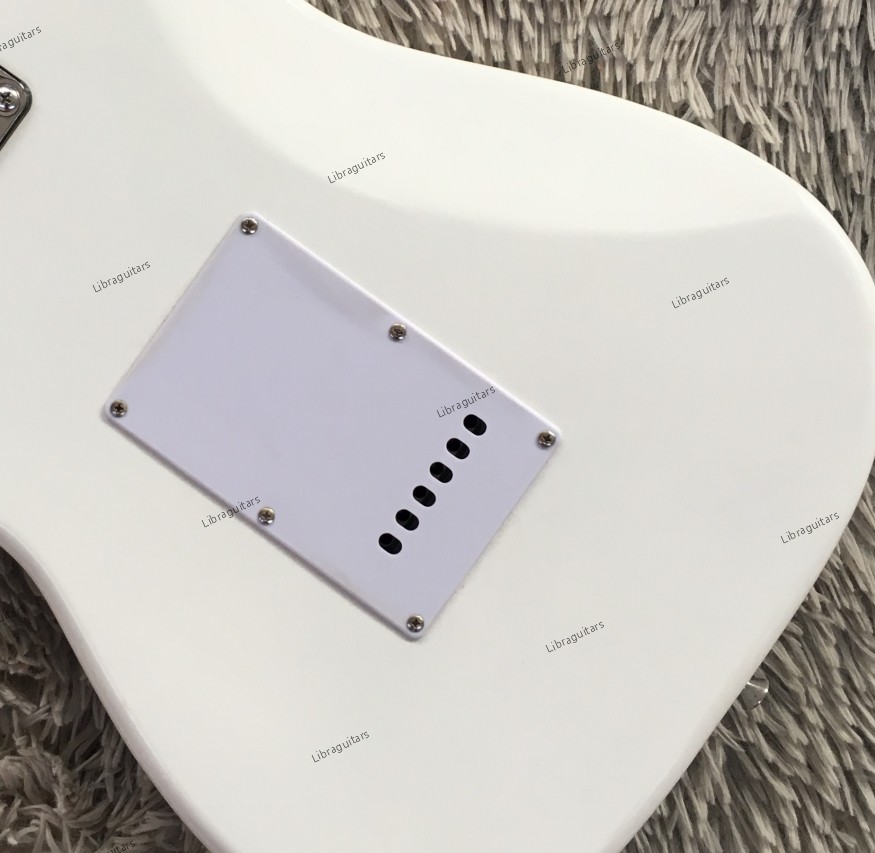 Electric Guitar Figured Maple Top Veneer SSH Pickups Chrome Hardware US Stock