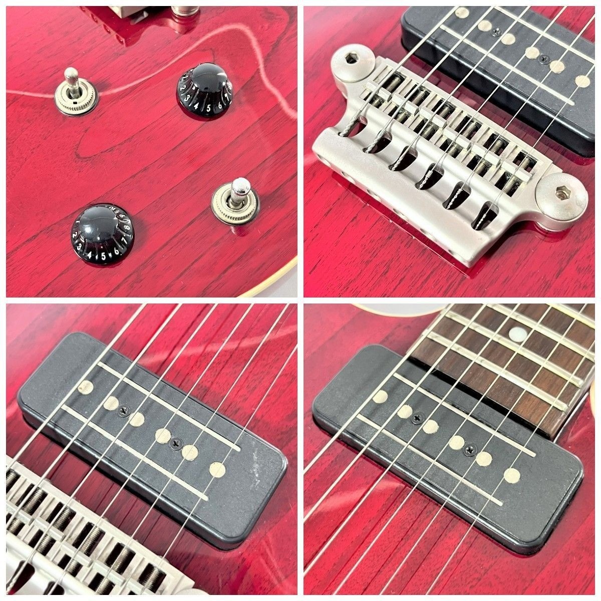 VOX SDC-33 Electric Guitar See Thru Red Musical Instruments Rock Sound Gear Pro