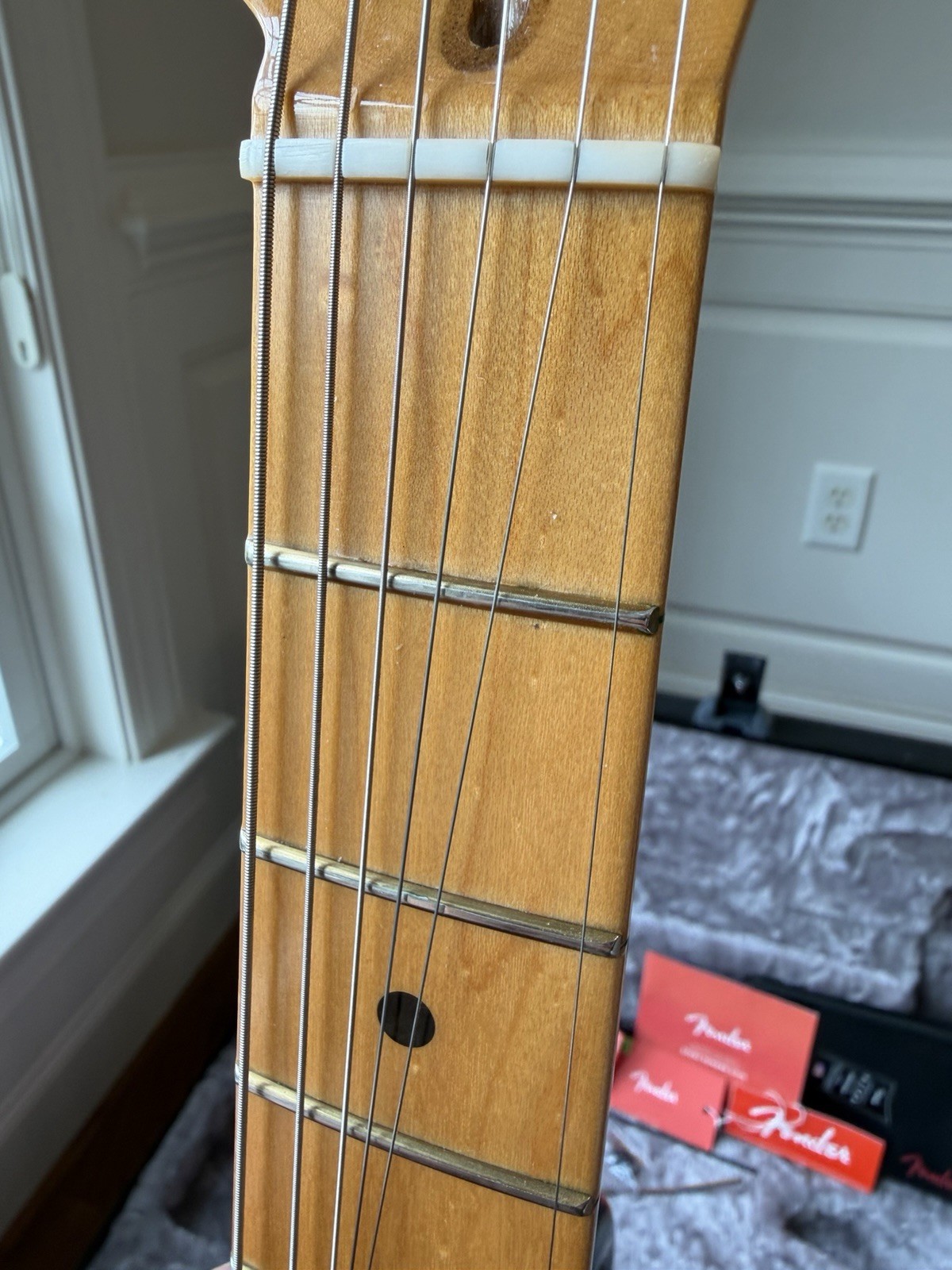 2022 Fender American Ultra Stratocaster Maple Fretboard – Cobra Blue